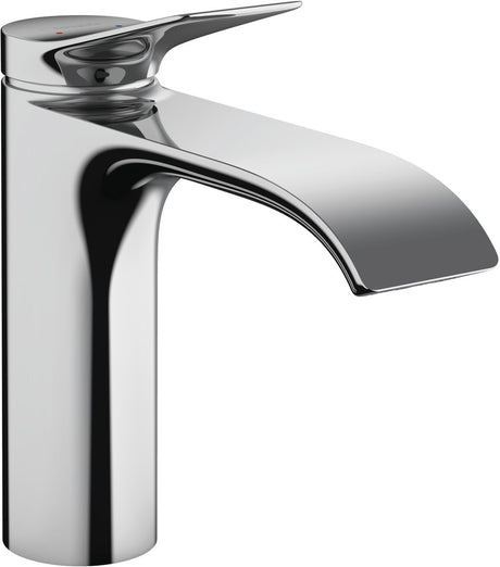 Hansgrohe vivenis – Waschtisch-Mischbatterie – Einhebelbedienung – mit Ablaufgarnitur – Größe 110 mm – Chrom