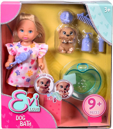 Simba – Evi Love – Puppe mit Hund – Badewanne und Zubehör – 105733738