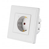 Woox r4054 intelligente Einbausteckdose mit Tuya-Stromversorgung, 16 A, 3680 W, WLAN, weiß