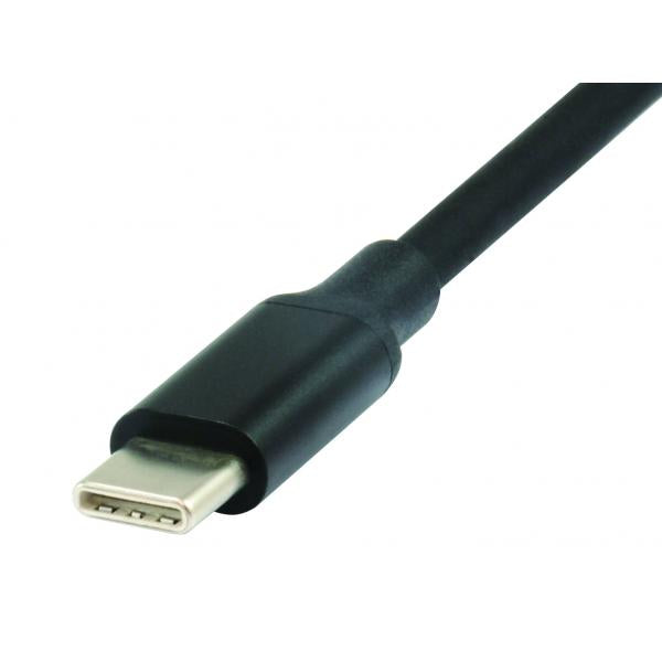 Conceptronic Donn01B Donn USB-C-zu-HDMI-Adapter, USB 3.2 Gen 1 (3.1 Gen 1) Typ A C, HDMI, Schwarz