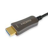 Equip 119431 HDMI 2.0 aktives optisches Kabel, HDMI Typ A -> HDMI Typ A 3D, 18 Gbit/s, 50 m, schwarz