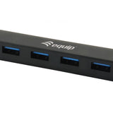 Equip 128954 4-Port-USB-Hub, USB 3.2 Gen 1 Typ-C -> USB 3.2 Gen 1 Typ-A, 5000 Mbit/s, Schwarz