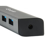 Equip 128954 4-Port-USB-Hub, USB 3.2 Gen 1 Typ-C -> USB 3.2 Gen 1 Typ-A, 5000 Mbit/s, Schwarz