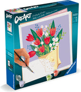 Ravensburger Creart Malen nach Zahlen – Tulpenstrauß