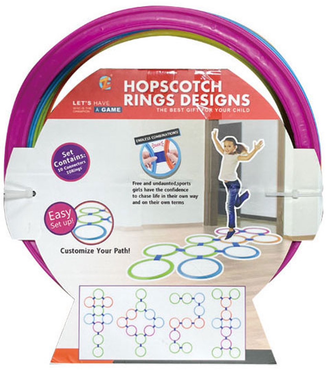 Hopscotch-Ringe, 10 Stk.