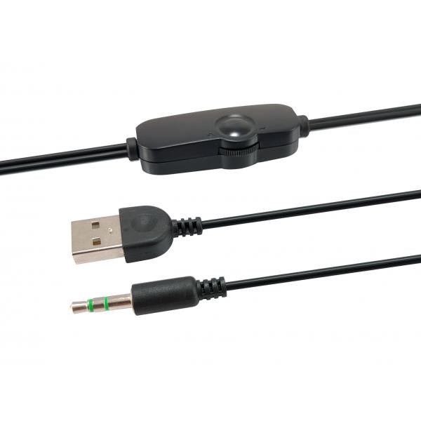 Equip 245330 Mini-USB-Lautsprecher, 2.0 Kanäle, kabelgebunden, 3 W, 90 – 20 Hz, 40 o, schwarz