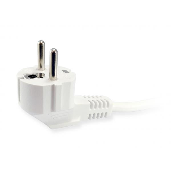 Equip 245551 3-fach Steckdosenleiste mit Schalter, 3x AC-Steckdose(n) für den Innenbereich, Typ F, 1,5 mm², 1,5 m, weiß