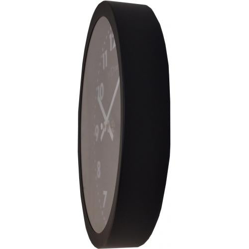 Nexttime Uhr 2906ma Mercure, ø 25 cm, Wand, schwarz