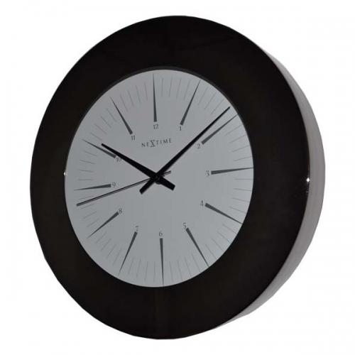 Nexttime-Uhr 2945 Colt, ø 45 cm, Wand, schwarz