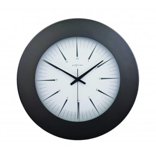 Nexttime-Uhr 2945 Colt, ø 45 cm, Wand, schwarz