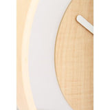 Nexttime Uhr 3046 Holzschlaufe, ø30 cm, Wand, Holz