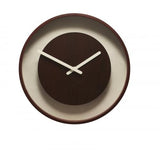 Nexttime-Uhr 3046br Holzschlaufe, ø30 cm, Wand, dunkles Holz