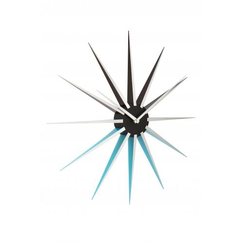 Nexttime Uhr 3051bl Nova, ø50 cm, Wand, schwarzblau
