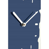 Nexttime Uhr 3072bl Daumen hoch, 40,5x41,5 cm, Wand, Blau Silber