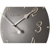 Nexttime-Uhr 3084GS London arabisch, ø34,5cm, Wand, grauweiß