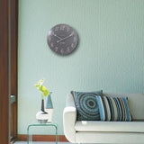 Nexttime-Uhr 3084GS London arabisch, ø34,5cm, Wand, grauweiß