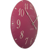 Nexttime Uhr 3084rz London arabisch, ø34,5 cm, Wand, rosa weiß