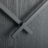 Nexttime Uhr 3096gs Holz Holz mittel, ø35,5 cm, Wand, grau