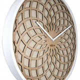 Nexttime Uhr 3150be Sonne klein, ø35 cm, Wand, beige