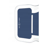Nexttime-Uhr 5185bl Mini Thumbs Up, 20,5x21, Wand, Blausilber
