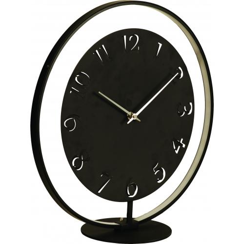 Nexttime-Uhr 5188zwing, 41x40 cm, schwarz