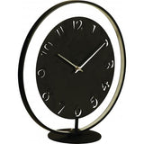Nexttime-Uhr 5188zwing, 41x40 cm, schwarz
