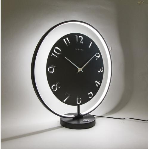 Nexttime-Uhr 5188zwing, 41x40 cm, schwarz