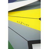 Nexttime-Uhr 8163 Zirkus, ø43 cm, Wand, schwarz mehrfarbig