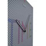 Nexttime Uhr 8165 Mystery - Zeit, 43x43 cm, Wand, Metall