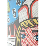 Nexttime Uhr 8167 Deluxe Dinner, 43x43cm, Wand, mehrfarbig