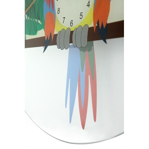 Nexttime-Uhr 8168 Lorre, ø43 cm, Wand, mehrfarbig