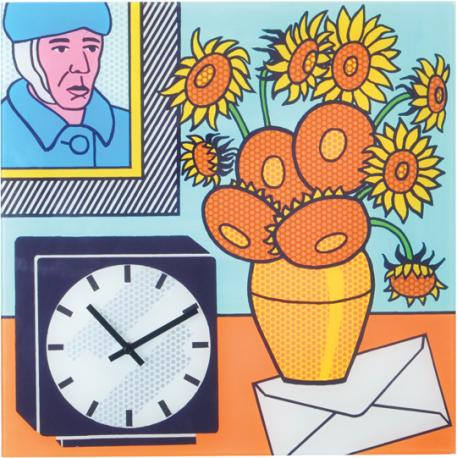Nexttime Uhr 8170 go from go, 43x43 cm, Wand, mehrfarbig