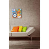 Nexttime Uhr 8170 go from go, 43x43 cm, Wand, mehrfarbig