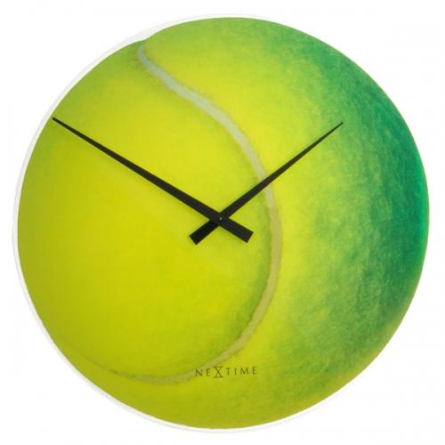 Nexttime Uhr 8803 Roger, ø30 cm, Wand, gelb