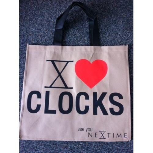 Nexttime Tasche, beige schwarz