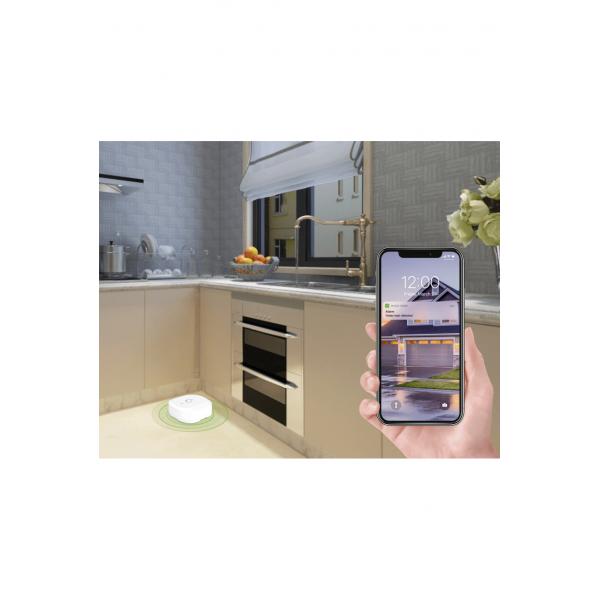 Woox r7050 intelligenter Wasserlecksensor, WLAN, Zigbee 3.0, IP67, 30 m, weiß