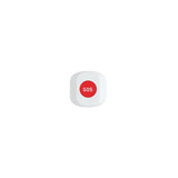 Woox r7052 smart sos button, wifi 2.4 ghz, zigbee 3.0, amazon alexa google assistant, 30m, white