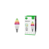 Woox R9075 intelligente RGB-LED-Lampe, WLAN, E14, CCT, Google Assistant Amazon Alexa