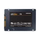 Samsung mz-77q1t0bw 870 QVO SSD, 1000 GB, 2,5, SATA3 6 Gbit/s, V-NAND MLC, 560 MB/s, 98000 Iops