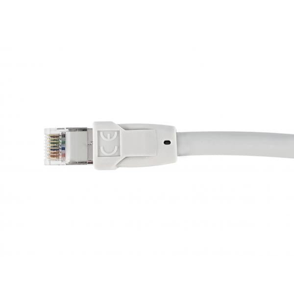 Equip 608017 Patchkabel, Cat8.1, S FTP (S-STP) RJ-45, RJ-45, grau, 0,5 m