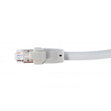 Utrusta 608010 Patch Cable, Cat8.1, S FTP (S-STP) RJ-45, RJ-45, grå, 1 m