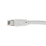 Utrusta 608010 Patch Cable, Cat8.1, S FTP (S-STP) RJ-45, RJ-45, grå, 1 m