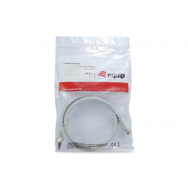 Équipez le câble de patch 608010, Cat8.1, S FTP (S-STP) RJ-45, RJ-45, gris, 1 m