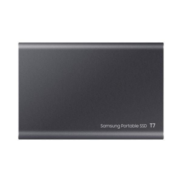Samsung mu-pc2t0t ww t7 tragbare SSD, 2000 GB, USB Typ-C, 3.2 Gen 2, 1050 MB s, Passwort, grau