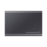 Samsung mu-pc2t0t ww t7 tragbare SSD, 2000 GB, USB Typ-C, 3.2 Gen 2, 1050 MB s, Passwort, grau