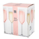 Royal Leerdam Champagnergläser-Set, 6-teilig, 21 cl, transparentes Glas.