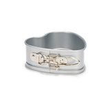 Patisse Silver-Top Mini-Herz-Springform 12 cm | 3 Stück