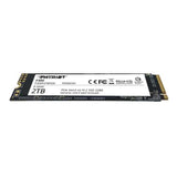 Patriot p300p2tbm28 p300 SSD, 2 TB, M.2 2280, PCIe 3x4, NAND, HMB-Cache, 2100 1650 MB/s, 290.000 IOPS
