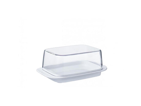 Weiße Butterdose von Mepal. Weiße Butterdose