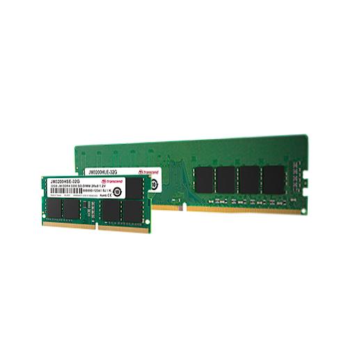 Transcend transcend jm3200hsb-16g jetram, 16 gb, ddr4, so-dimm, 3200 mhz, 2rx8, 1gx8, cl22, 1.2v